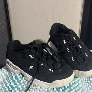 Fila Black and White sneakers